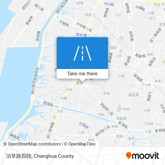 頂草路四段地圖