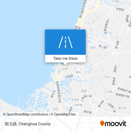 順元路 map