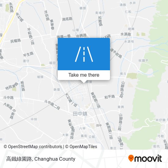 高鐵綠園路 map
