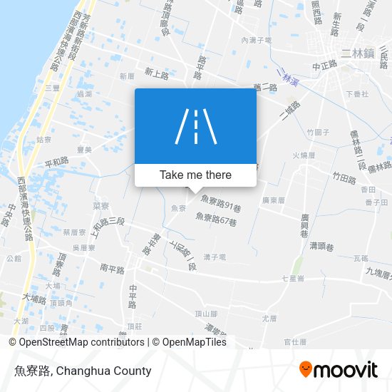 魚寮路 map