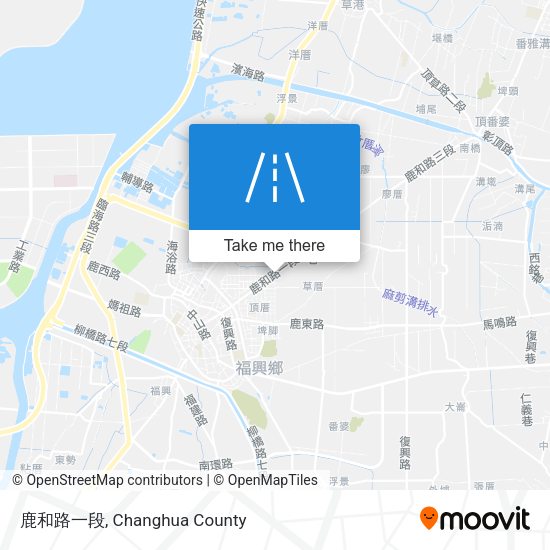 鹿和路一段 map