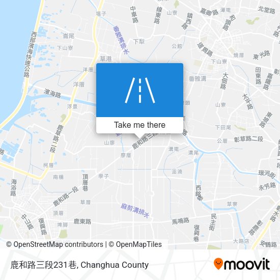 鹿和路三段231巷 map