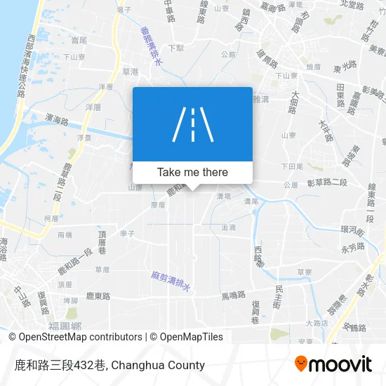 鹿和路三段432巷地圖