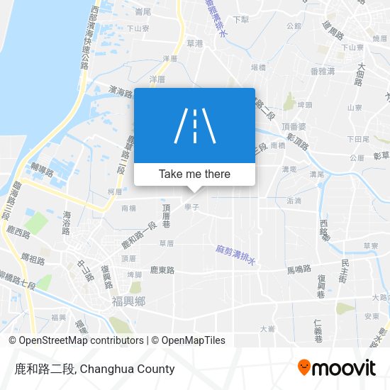 鹿和路二段 map