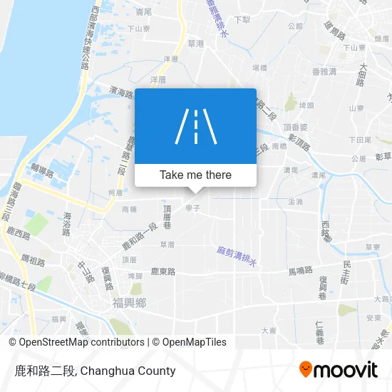 鹿和路二段地圖