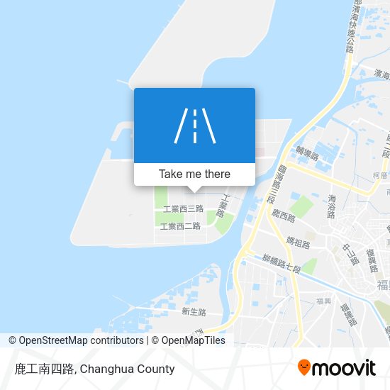 鹿工南四路 map