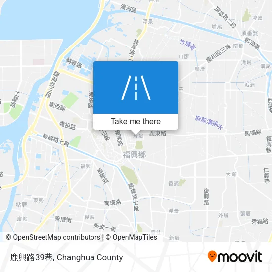 鹿興路39巷地圖