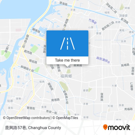 鹿興路57巷地圖
