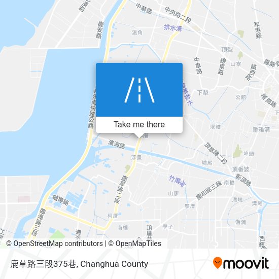 鹿草路三段375巷地圖