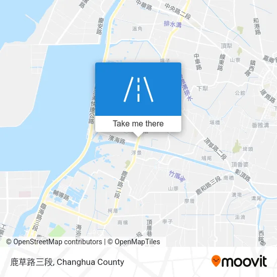 鹿草路三段地圖