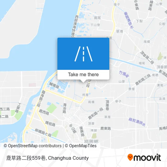 鹿草路二段559巷地圖