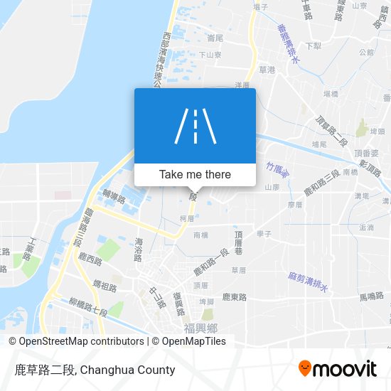 鹿草路二段 map