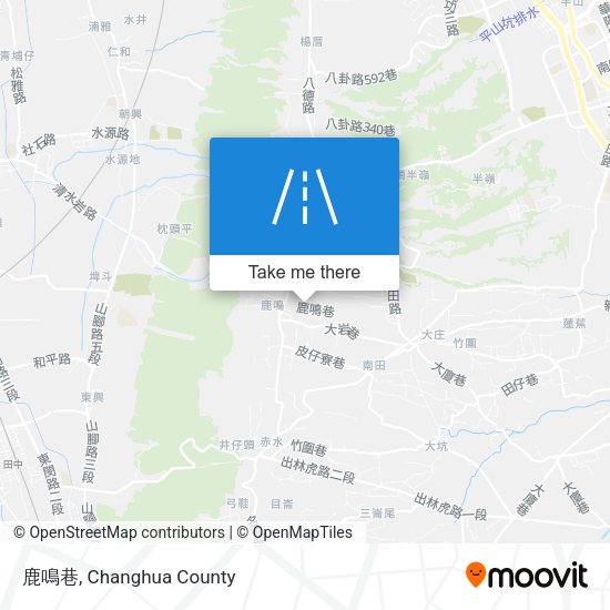 鹿鳴巷地圖