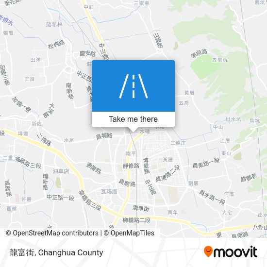 龍富街 map