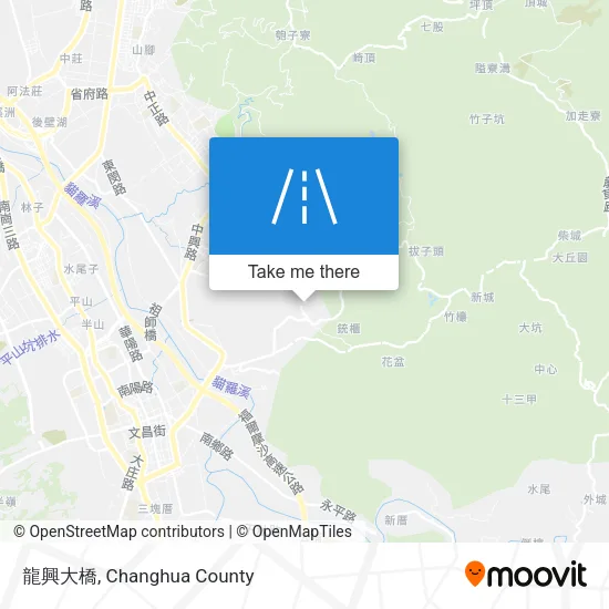龍興大橋地圖