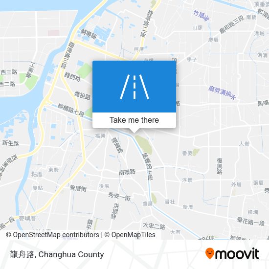 龍舟路地圖