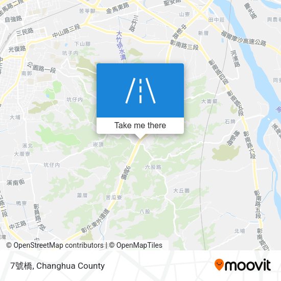 7號橋 map