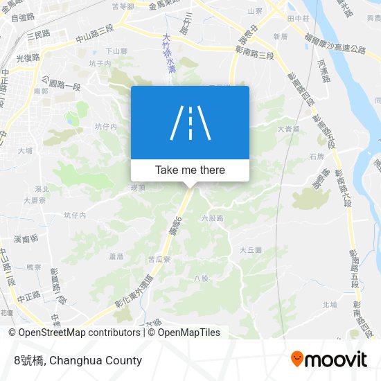 8號橋 map