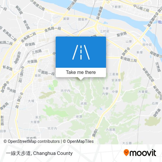 一線天步道地圖