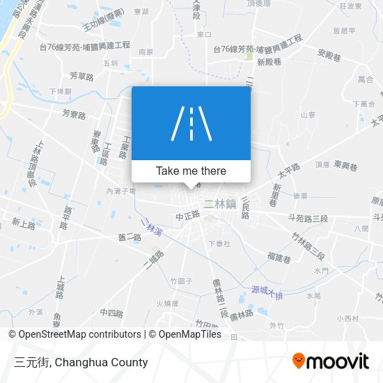 三元街 map