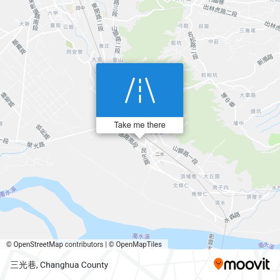 三光巷地圖
