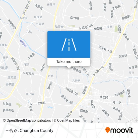 三合路 map