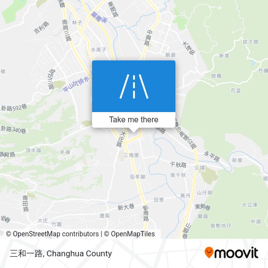 三和一路地圖