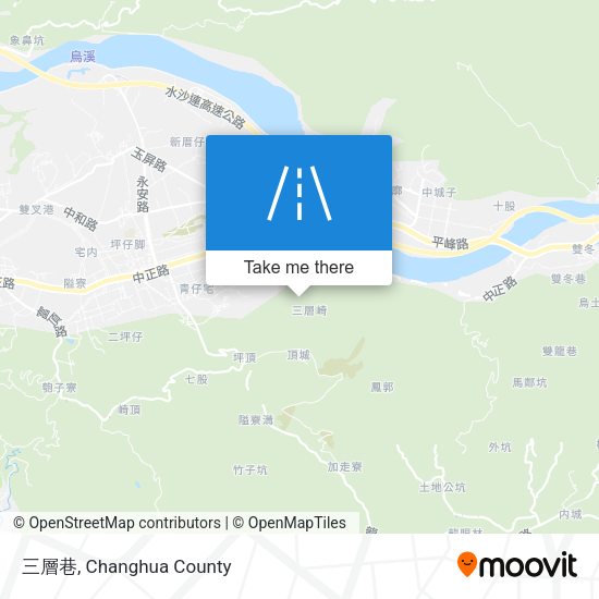 三層巷地圖