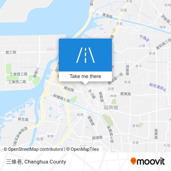 三條巷 map