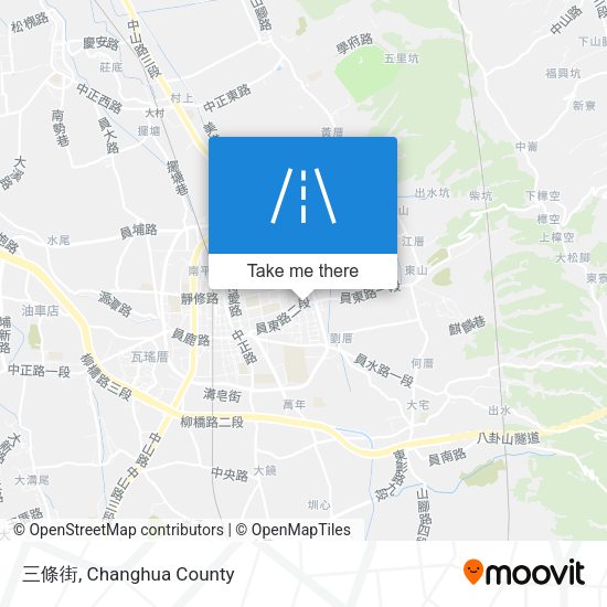 三條街 map