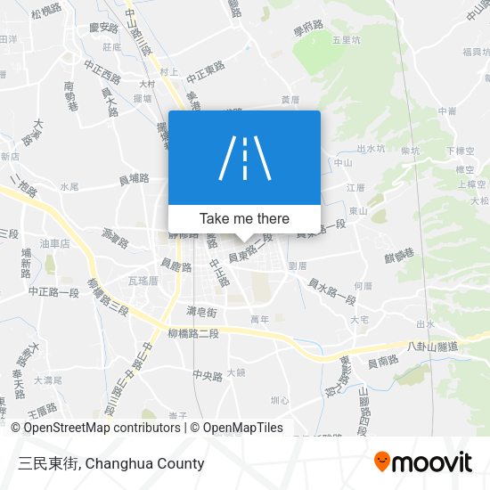 三民東街地圖