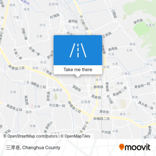 三潭巷 map