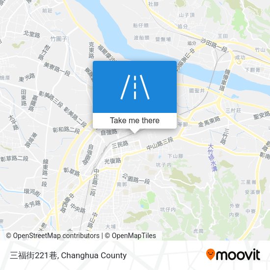 三福街221巷地圖