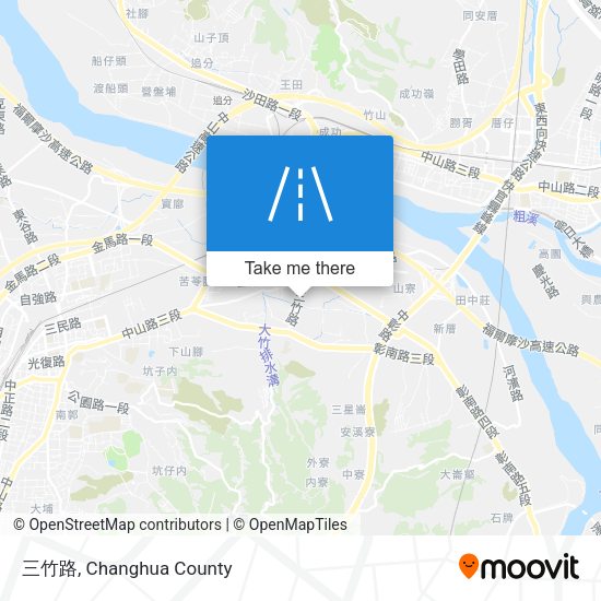 三竹路 map