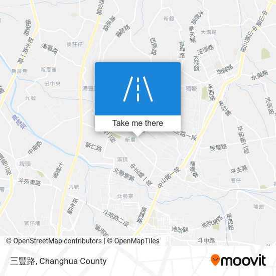 三豐路 map