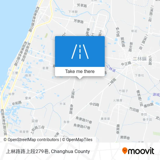 上林路路上段279巷 map
