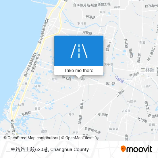上林路路上段620巷 map
