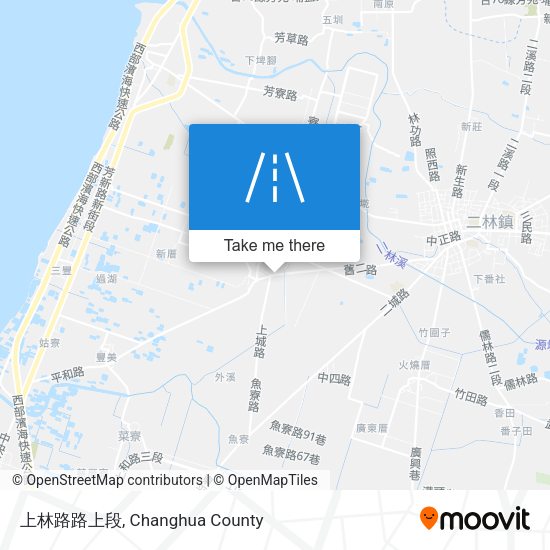 上林路路上段地圖