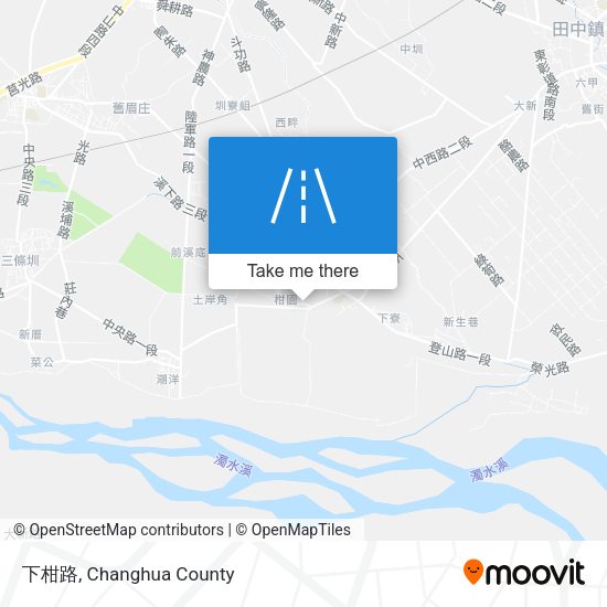 下柑路地圖