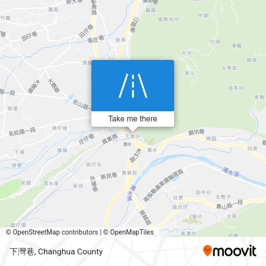 下灣巷地圖
