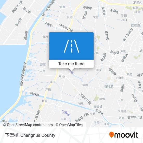 下犁橋地圖