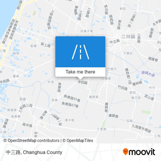 中三路 map