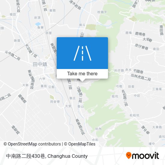 中南路二段430巷地圖