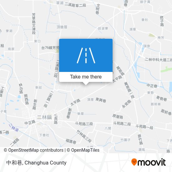 中和巷地圖