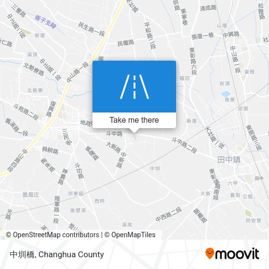 中圳橋地圖