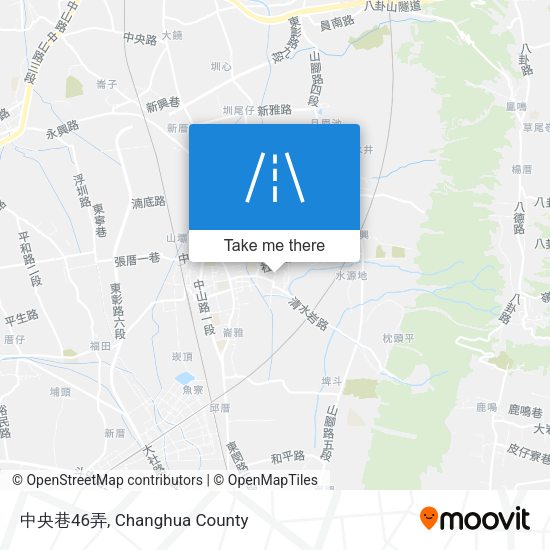 中央巷46弄地圖