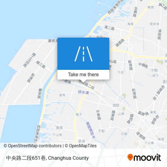 中央路二段651巷 map