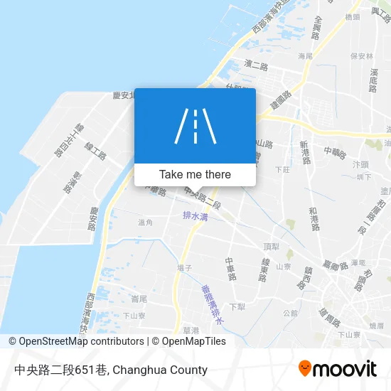 中央路二段651巷 map