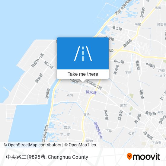 中央路二段895巷 map