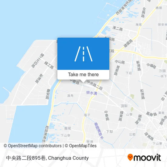 中央路二段895巷 map